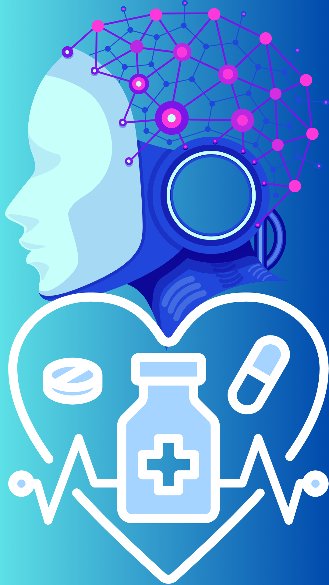 A growing trend in using artificial intelligence for drug discovery to reduce animal testing.